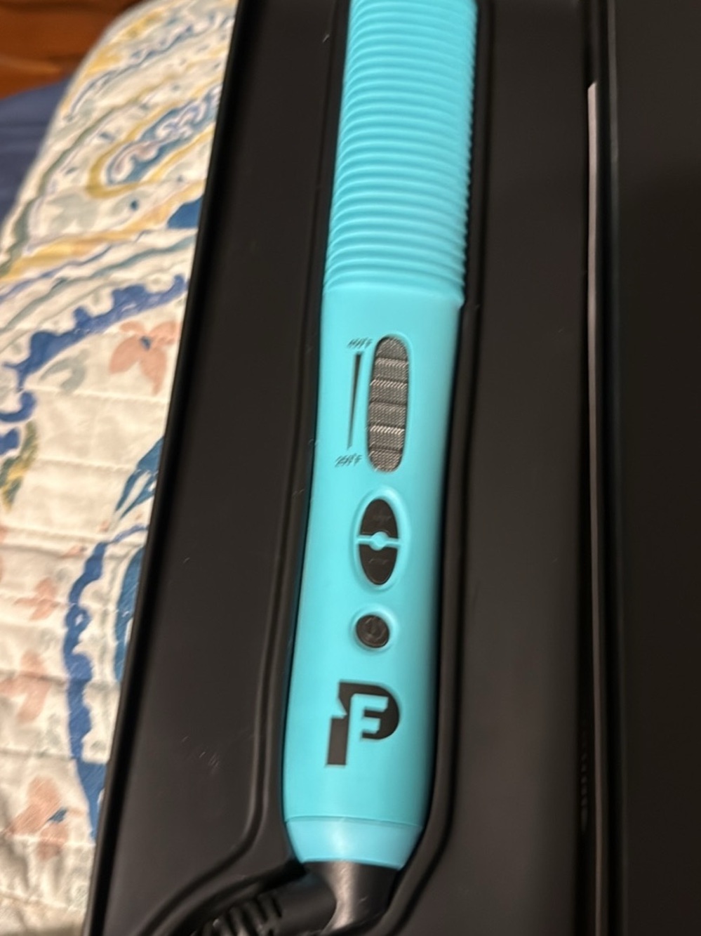 Turquoise Flat Iron Hair Straightener - Lightweight Styling Tool